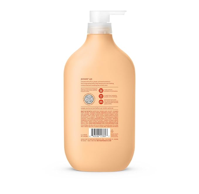 Method Body Wash, Energy Boost, 28oz