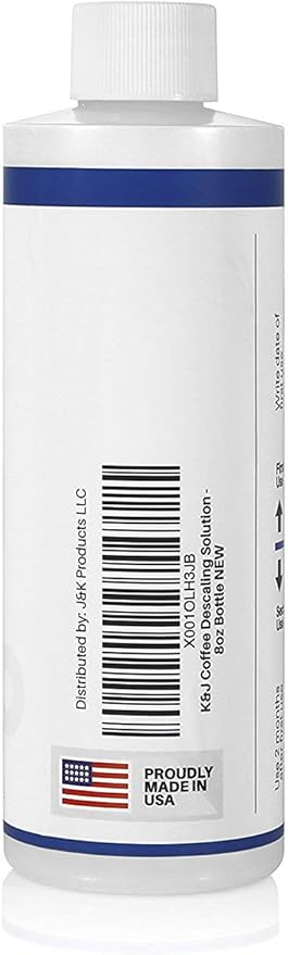 K&J Pemium Descaling Solution (6 uses) - Made in USA - Descaler for Keurig, Breville, Nespresso, Delonghi, Cuisinart, and all Coffee and Espresso Machines