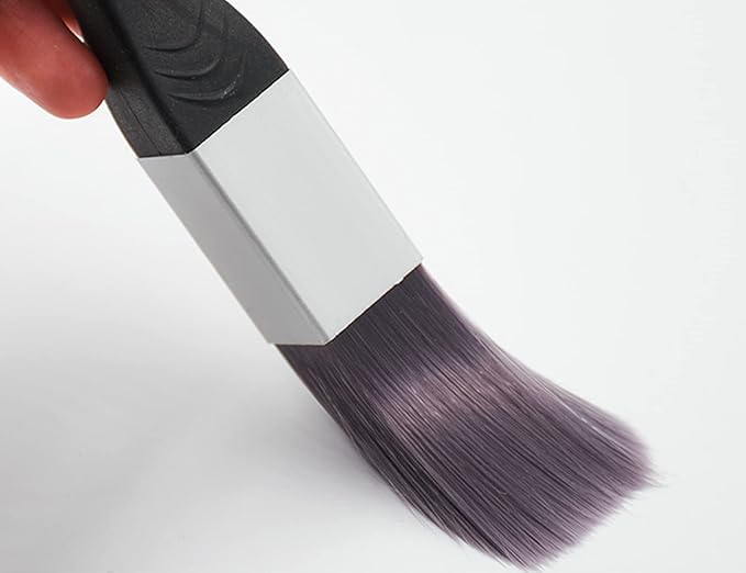 ROLLINGDOG Paint Brush for Trim - Edging Paint Brush 2PC, 1PC Triangular Brush and 1PC Square Trim Brush, Cut in, Edger, Corner, Sash Painting