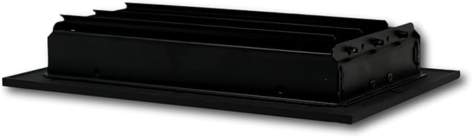 Madelyn Carter 2 x 10 Cast Aluminum Linear Bar Vent Cover with Damper - Brushed Satin (Overall: 3.75 x 11.75) | Floor Register - Wall Register