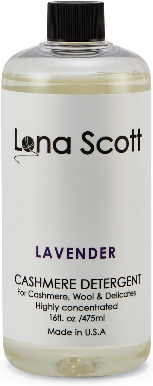 Cashmere, Wool & Delicates Shampoo Detergent 42 Loads. Made in U.S.A (Lavender)