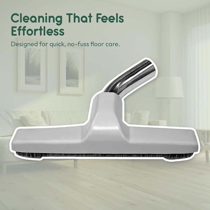 Universal Vacuum Cleaner Floor Brush for Hardwood Floors, 1.25" Fit – Soft Bristles, Scratch-Free Cleaning (Pack of 10)
