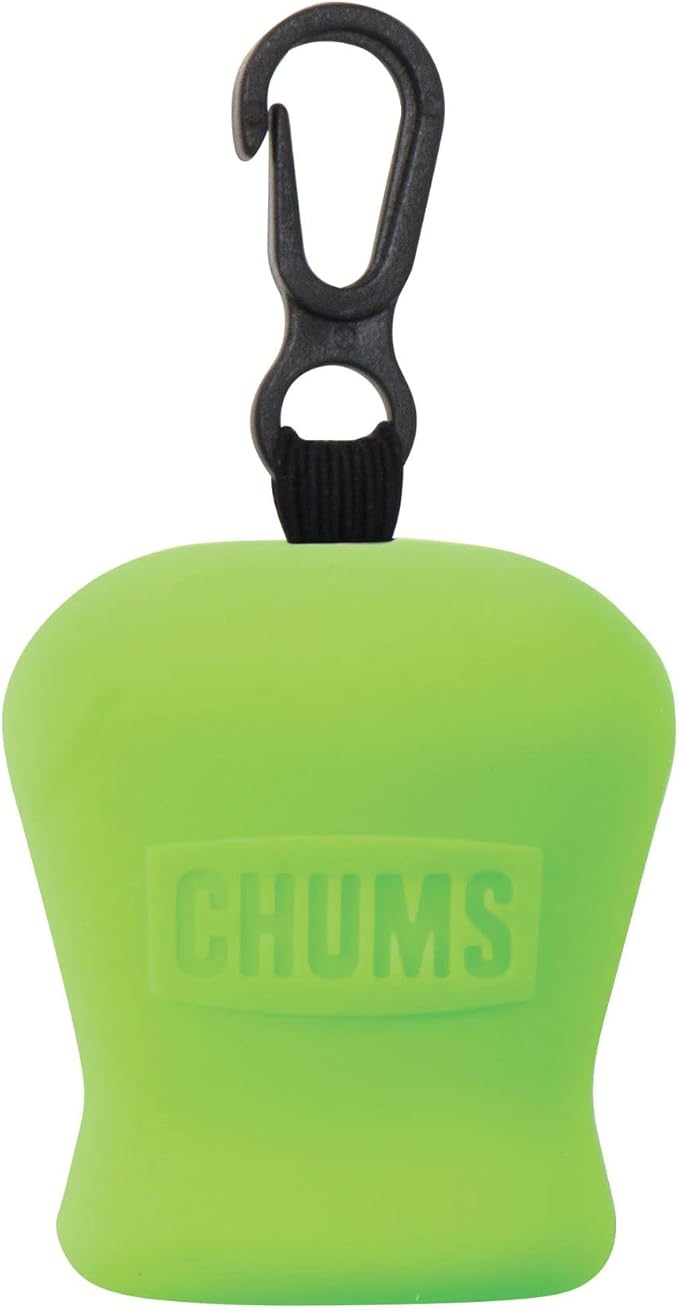 Chums Pouch Microfiber Lens Cloth - Portable Lens & Screen Cleaner Cloth Keychain (EV Green)