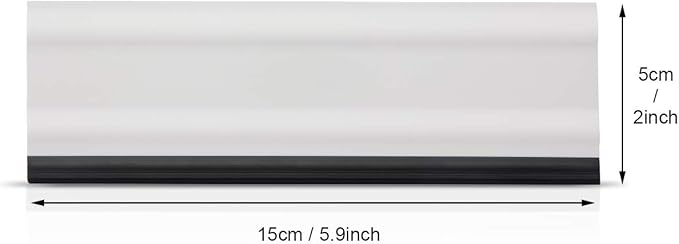 EHDIS 6" Block Squeegee Car Rubber Squeegee for Car Window Windshield,Film,Stickers,Decals and Vinyl Applicator Tool, Pack of 2