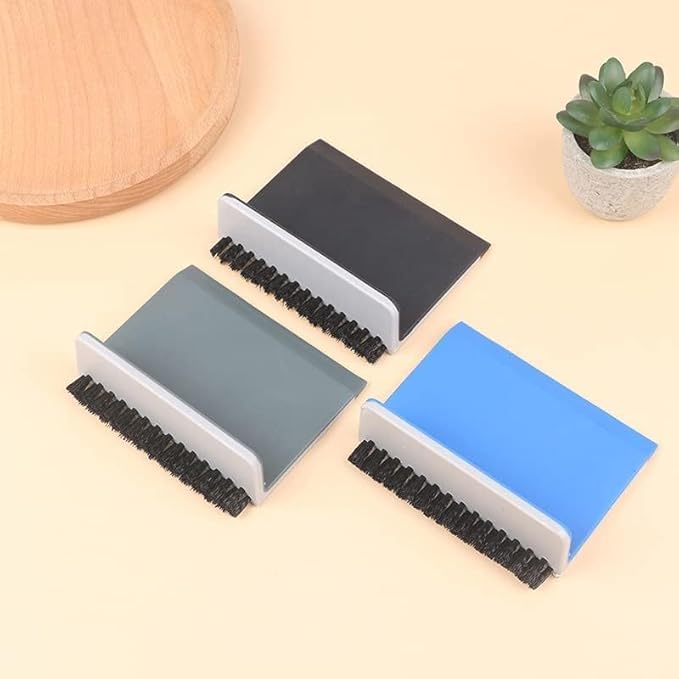 1Pc Black Kitchen Sink Squeegee Cleaner Countertop Brush Wiper Vegetable Cleaning Brush Wiper Home Kitchen Tool Accessories Fruit Vegetable Cleaning Brushes
