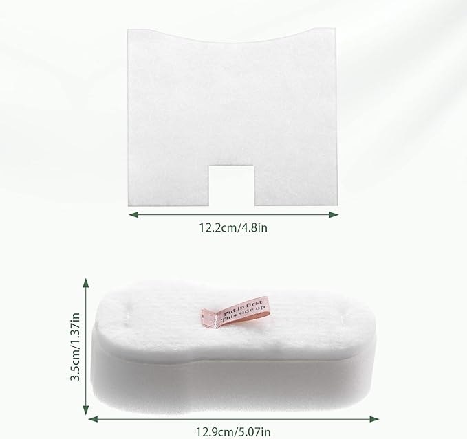 CERO Filter Replacement for Shark Duo Clean, Compatible with HZ2002 Vertex DuoClean HZ2000 HZ251 HZ602 HH200 HH202, Compared to Part XFFKHZ2000 XPMFHZ2000, 4 Pack
