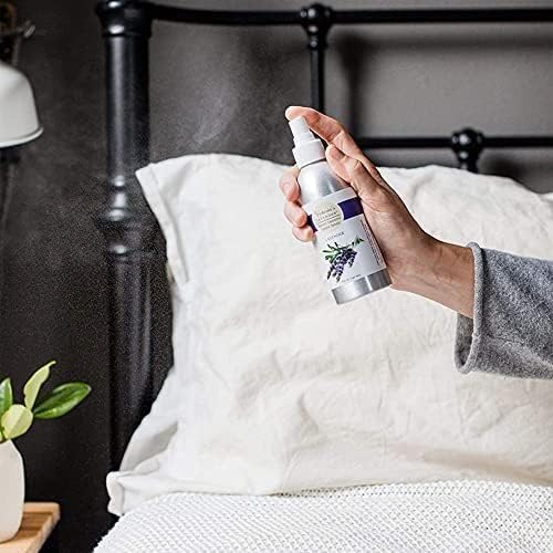 Victoria's Lavender Linen Spray - Aromatherapy Pillow Mist & Linen Spray for Bedding, Soothing Lavender Essential Oil Pure Blend for Bed & Pillows, Relaxing, Handmade in the USA - 2 Pack, 8 oz