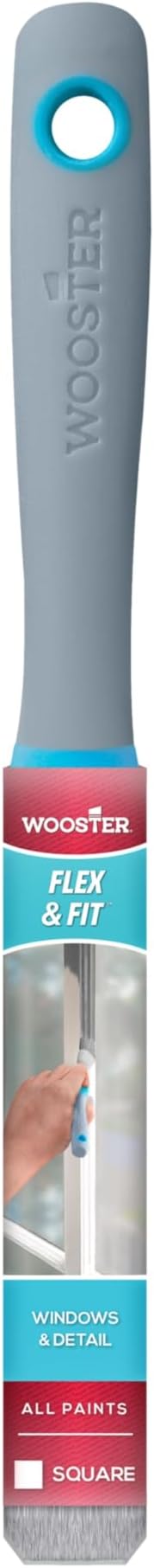 Wooster 8711 Flex & Fit Windows & Detail Square Paintbrush 3"