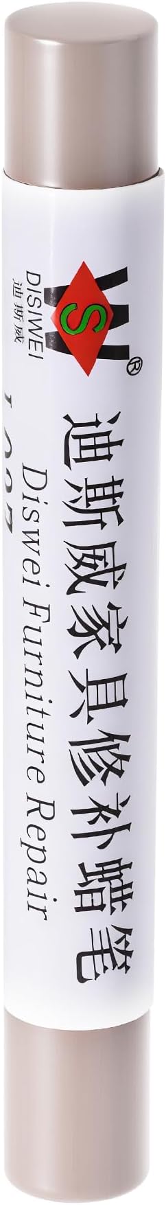 Wood Filler Sticks Gray Canvas Texture Furniture Scratch Repair Crayons Wood Floor Repair Wax Filler Sticks Furniture Repair Wax Crayons for Wooden Furniture, Floors, Cabinets & Tables