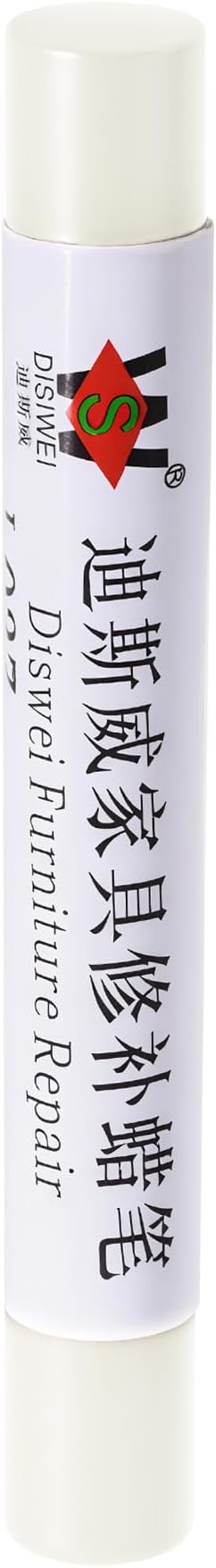 Wood Filler Sticks Ivory White Furniture Scratch Repair Crayons Wood Floor Repair Wax Filler Sticks Furniture Repair Wax Crayons for Wooden Furniture, Floors, Cabinets & Tables