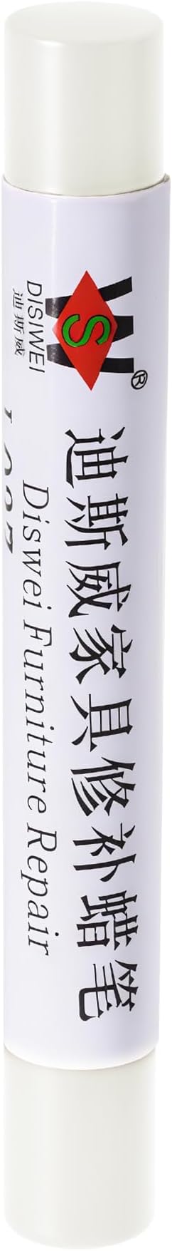 Wood Filler Sticks Cream White Furniture Scratch Repair Crayons Wood Floor Repair Wax Filler Sticks Furniture Repair Wax Crayons for Wooden Furniture, Floors, Cabinets & Tables