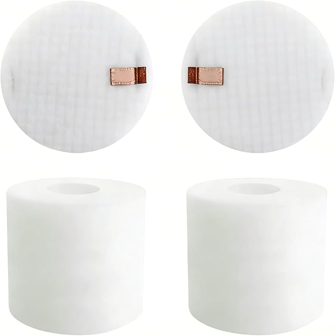 R101AE R101 RV1001AE Filter Replacement 3.74" High Compatible with Shark IQ Robot R101AE RV1001AE UR1005AE Vacuum Self-Empty Base, Foam & Felt Filter Set for Pet Hair, Dirt, Dust