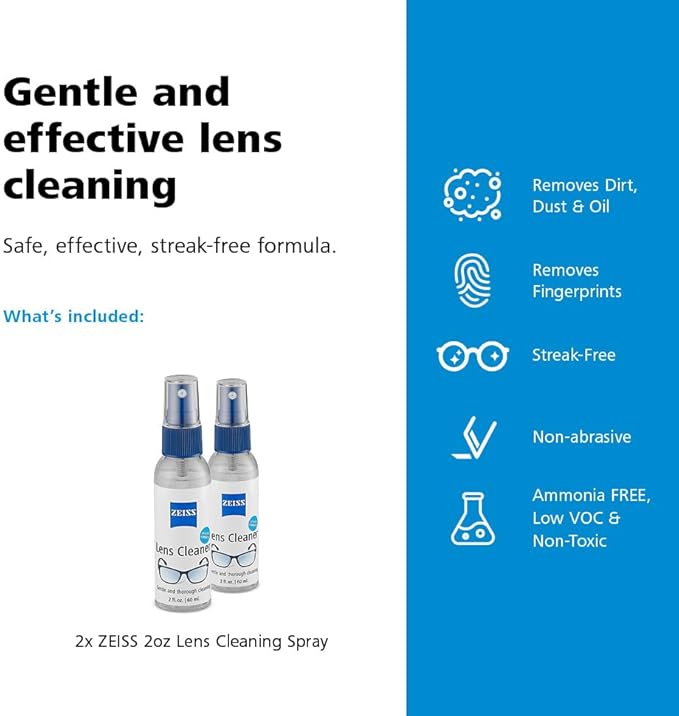 ZEISS Lens Cleaning Spray 2oz - Pack of 2