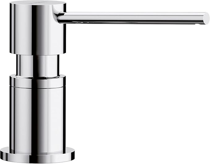 BLANCO, Polished Chrome 402298 LATO Kitchen Soap Dispenser, 10 oz