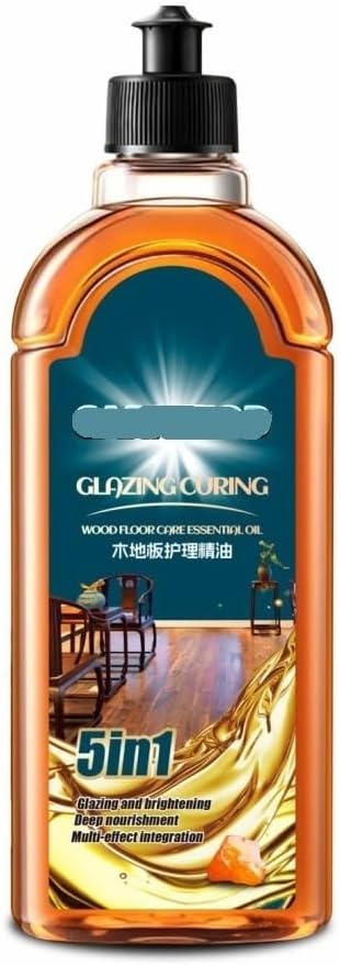 Wood Floor Care Essential Oil, Waxing Polishing Brightening Maintenance Liquid, Special Cleaner(1PCS-500ml)