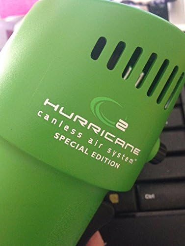 Canless Air System O2 Hurricane Industrial, Heavy Duty Rechargeable Air Duster, 220+ MPH Cordless Cleaner, Sustainable Pro Alternative, Green, Made in USA