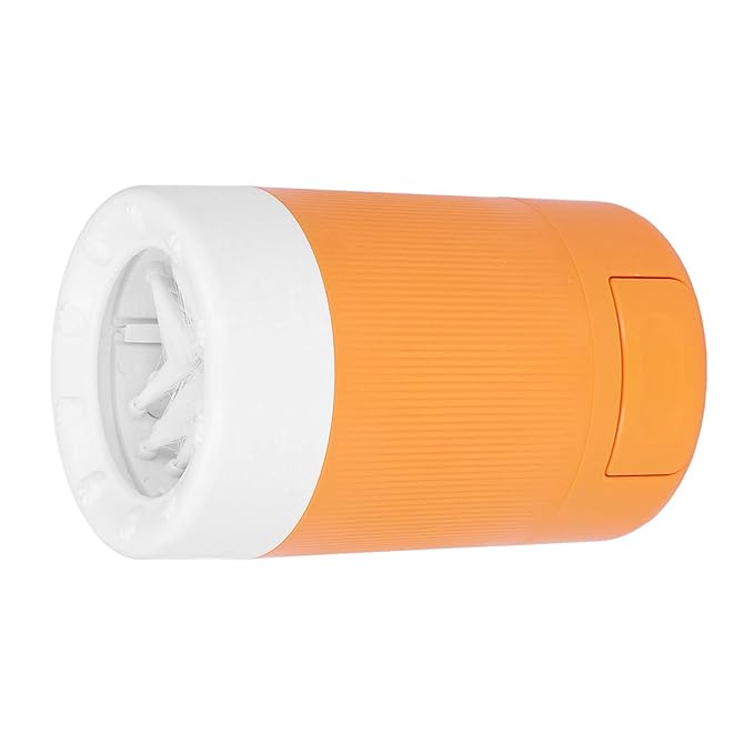 Pet Foot Washing Cup, Dog Paws Cleaner Plastic Dog Washing Station Dog Paws Washer Pet Foot Cleaner for Pets Cats and Dogs (Orange)