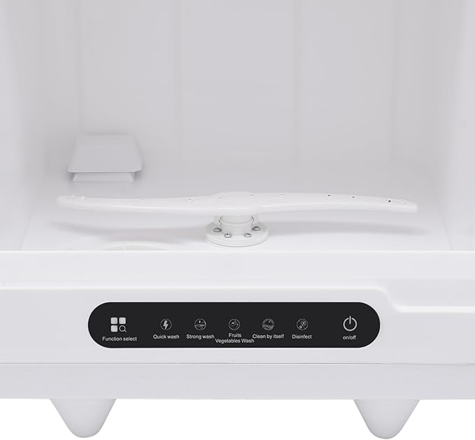 Countertop Dishwasher Mini Countertop Dishwasher 6 Washing Programs for Apartments& RVs 15.74x15.74x17.71in