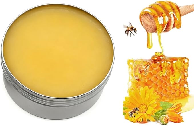 Premium Beeswax Paste Wood Finish & Polish Cutting Board Sealer,Paste Wax for Wood Polish and Cleaner Furniture,Protects & Restores All Wood Furniture Polish for Floors,Cabinets,Tables,Doors(50g)