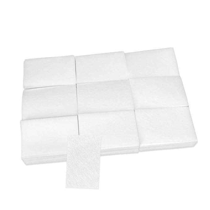 Eyxformula 270 Pcs Lint Free Nail Wipes - Thick and Absorbent Gel Polish Removal Cotton Pads Nail Supplies for Home & Salon Manicure