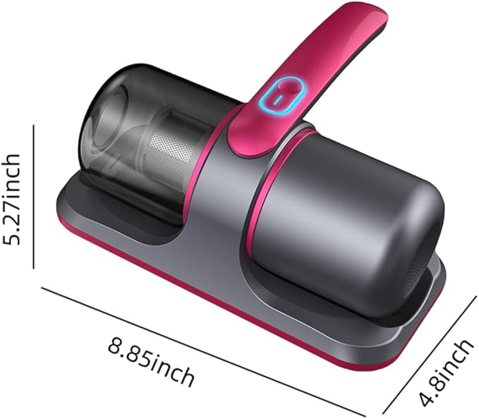 Isterilize Handheld Vacuum for Mattress, Sleep vac UV Handheld Vacuum by Isterilize, Vibrate 8,000 Times per Minutem (Gray)