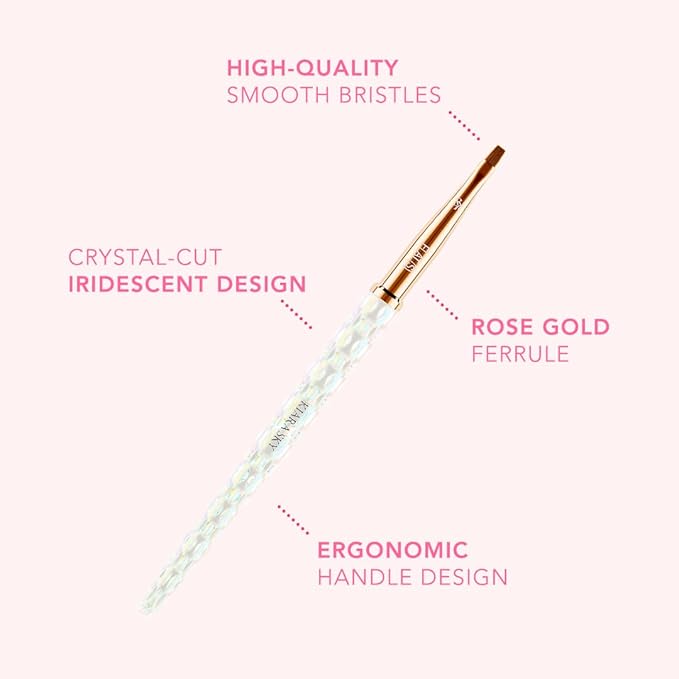 Kiara Sky Nail Art Brush | S Flat | ideal for blending and shading