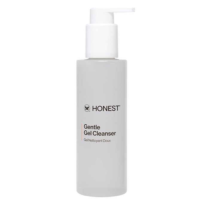 Honest Beauty Gentle Gel Daily Face Cleanser, Calms, Refreshes, Hydrates, Vegan Safe for Sensitive Skin, 5 fl oz, (Pack of 2)
