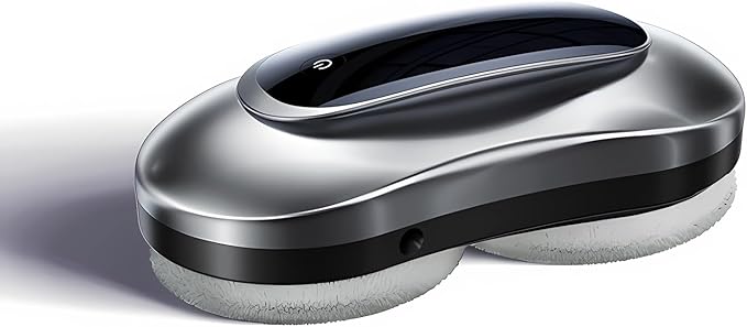 Window Cleaning Robot X11 Pro with Dual-Spray System 70ml Water Tank 3000Pa Strong Suction Auto Edge Detection 2 Cleaning Modes Remote Control for Frameless & Framed Glass