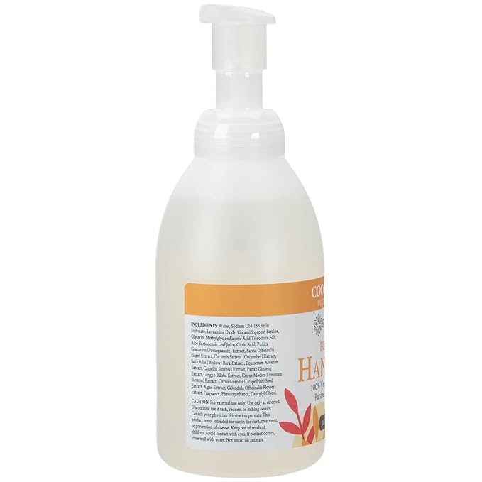 Ginger Lily Farms Botanicals All-Purpose Foaming Hand Soap Refill, Coco Mango, 100% Vegan & Cruelty-Free, Coconut Mango Scent, 20 Fl Oz (Pack of 8)