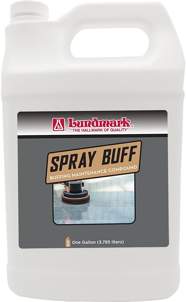 Lundmark Floor Maintainence Spray Buff Compound, 1-Gallon, 3267G01-4