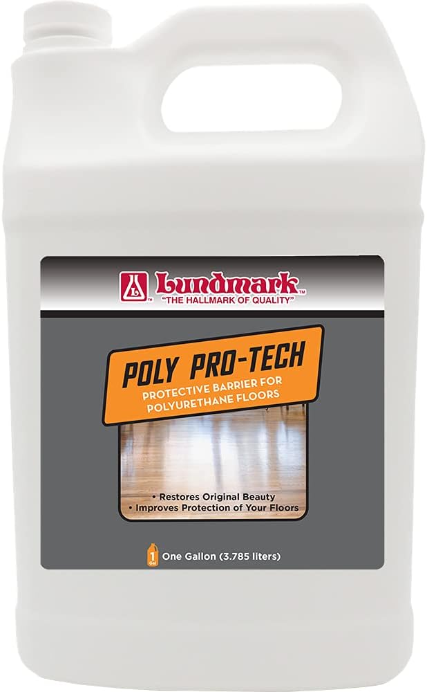 Lundmark Poly-Pro Tech, Protective Barrier for Polyurethane Floors, 1-Gallon, 3228G01-2 (LUN-3228G01-2)