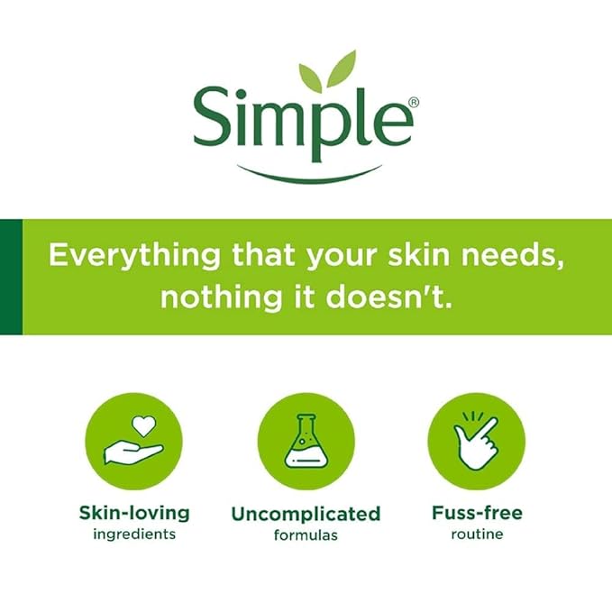 Simple Kind to Skin Refreshing Facial Wash Gel,150 ml (5 Ounce) (Pack of 2)