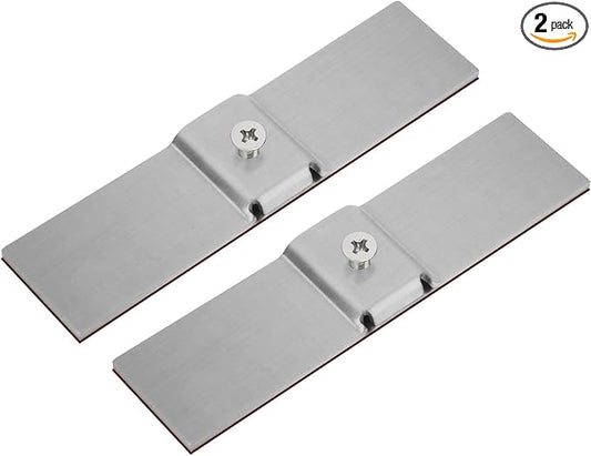 𝙐𝙥𝙜𝙧𝙖𝙙𝙚𝙙 Granite Dishwasher Mounting Brackets Replacement Dishwasher Installation Bracket on All Solid Surfaces, Quartz, Corian, Granite, and Marble Countertops - 2 Pack