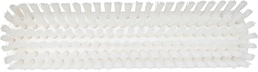 Vikan 70605 Brush,Wall/Floor Scrub,Stiff,12",PP/PBT,White