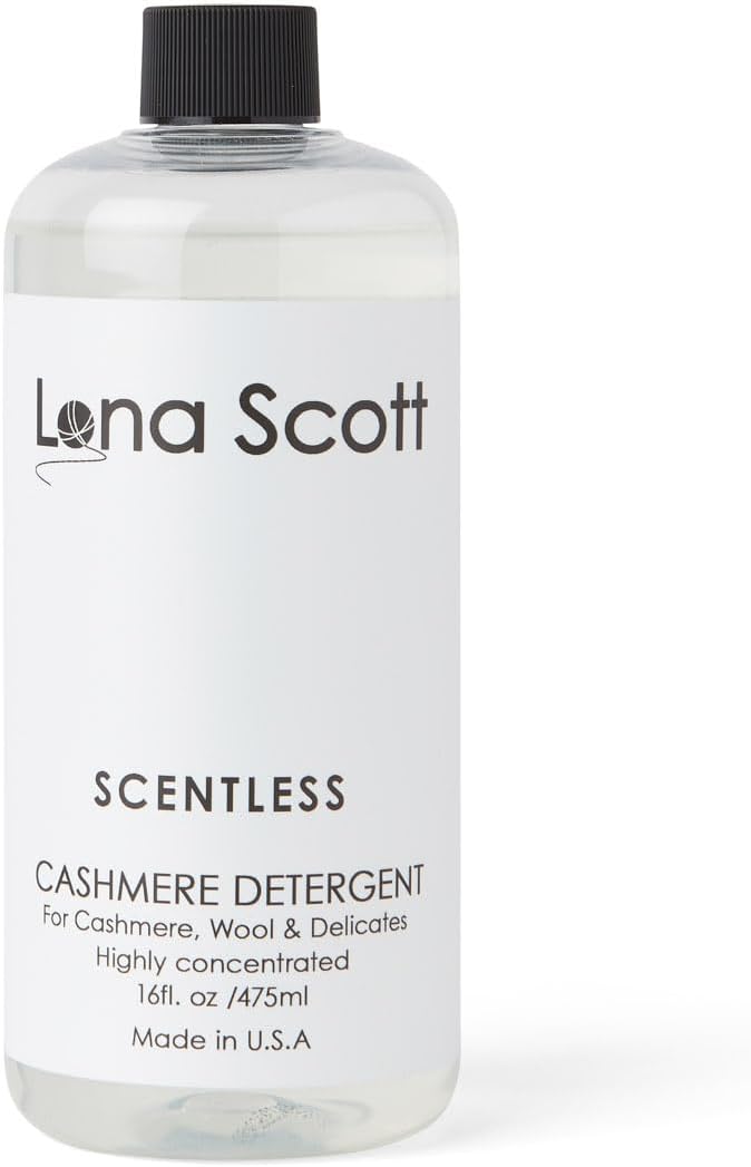 Cashmere, Wool & Delicates Shampoo Detergent 42 Loads. Made in U.S.A (Scentless)