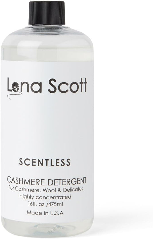 Cashmere, Wool & Delicates Shampoo Detergent 42 Loads. Made in U.S.A (Scentless)