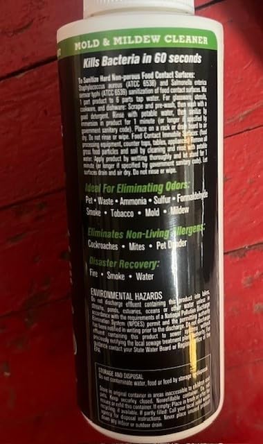 SNiPER Hospital Disinfectant, Odor Eliminator & All-Purpose Cleaner, 4 Ounce Spray, 4-Pack
