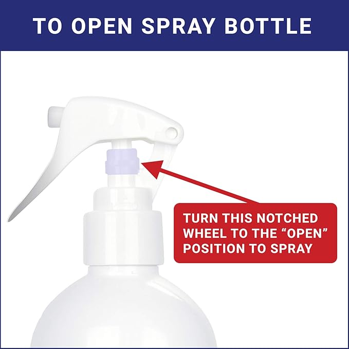CleanSmart CPAP Disinfectant Spray, Kills 99.9% of Bacteria and Viruses on CPAP Equipment, No Residue, 16 oz (Pack of 2)