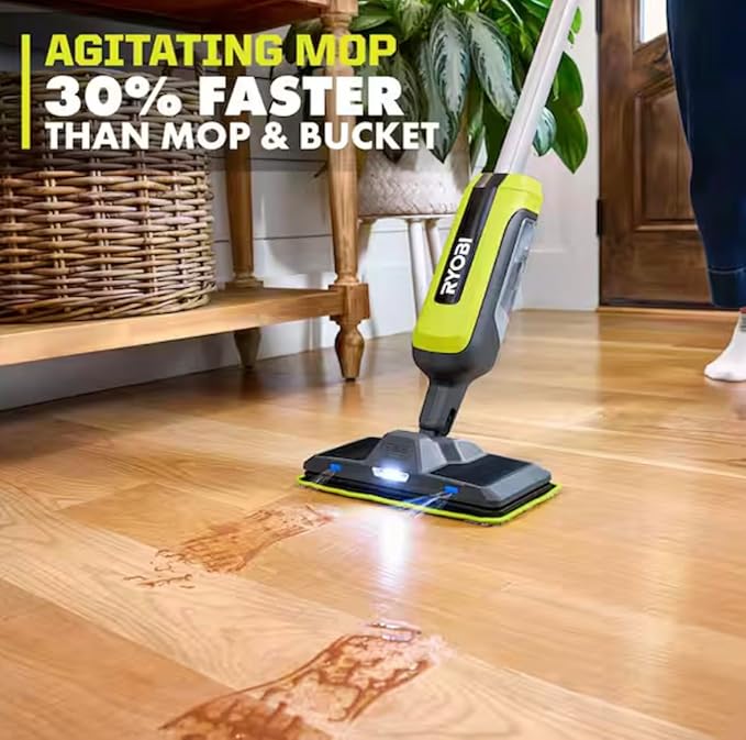 Lithium Power Spray Mop Kit with USB Rechargeable Battery