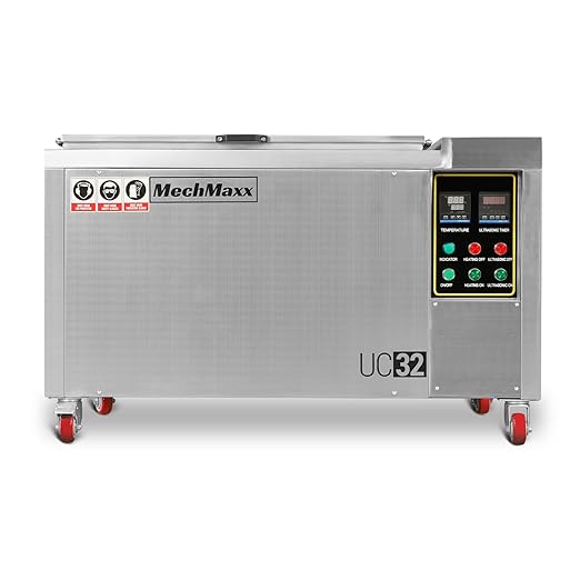 32Gal Industrial Ultrasonic Cleaner 220V 3Ph with Digital Heater Timer,Model UC32