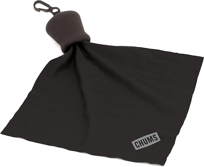 Chums Pouch Microfiber Lens Cloth - Portable Lens & Screen Cleaner Cloth Keychain (EV Green)