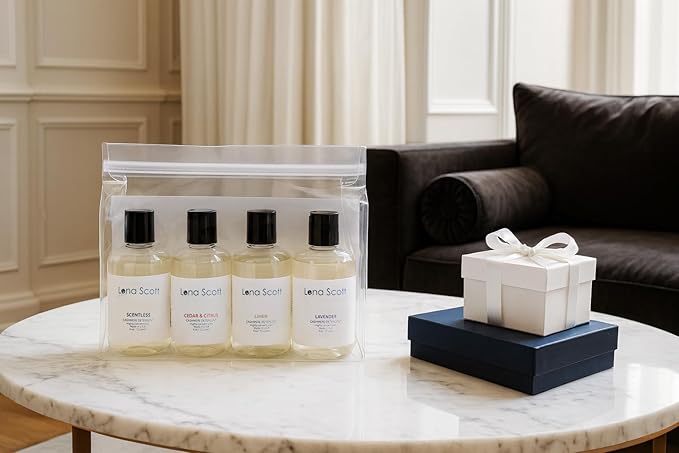 Cashmere, Wool & Delicates Shampoo Detergent 42 Loads. Made in U.S.A (Multi Scent Pack 4x4oz)