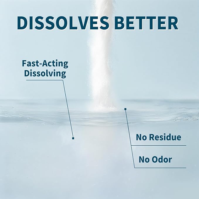 Multi-Purpose Descaler and Cleaner Powder (40-Uses) for Ice Maker Machine, Kettle, Tumbler, Bottles, Coffee Machine, Faucets, Shower Head, Limescale and Build-Up Remover, 20*0.35 oz (2 Packs)