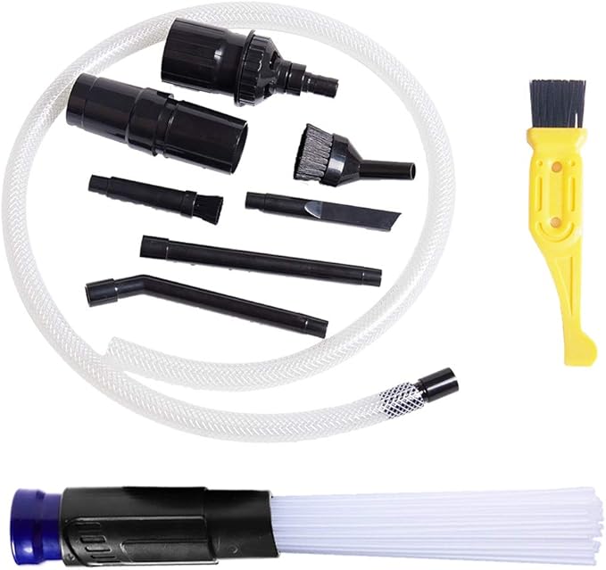 1-1/4inch & 1-3/8'' Vacuum Attachments Mini Micro Tool Attachment 9 Piece Set