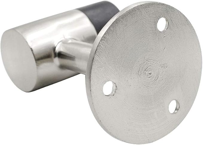 3 Inch / 75mm Heavy Duty Floor Stop, Door Stopper Stainless Steel Brushed Nickel - Pack of 1