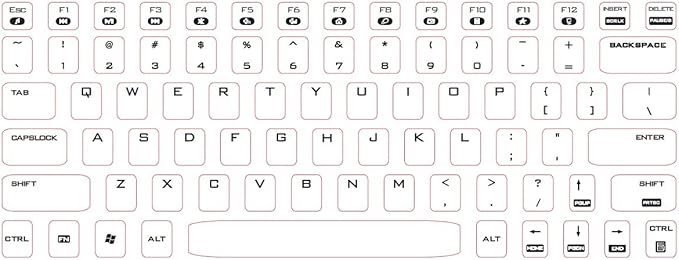 Perixx PERIDUO-712B Wireless Mini Keyboard and Mouse Set, Black, US English Layout
