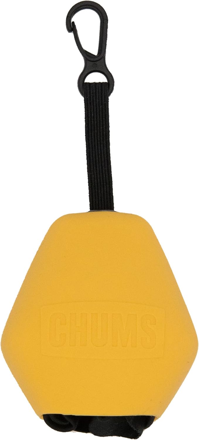 Chums Pouch XL Microfiber Lens Cloth - Portable Lens & Screen Cleaner Cloth Keychain (Mango)