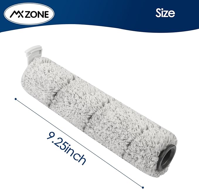 Replacement Wood Floor Brush Roller for Bissell CrossWave Cordless Max 2554 2590 2593 2596, for HydroSteam 35151 3513, Soft-touch Microfibers Washes Sealed Hardwood Floors While Picking Up Dry Debris