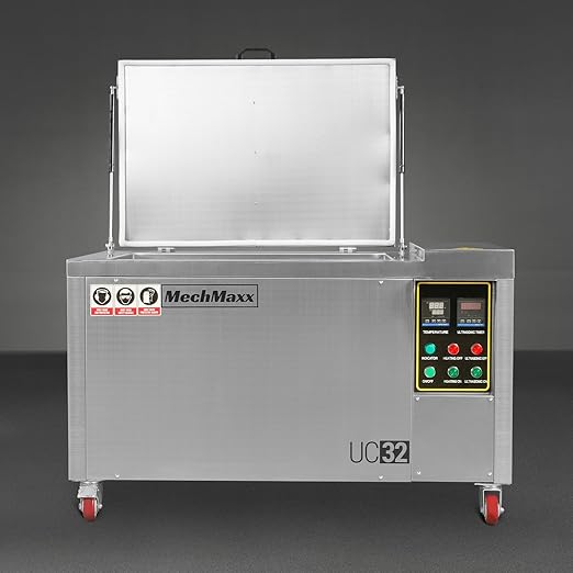 32Gal Industrial Ultrasonic Cleaner 220V 3Ph with Digital Heater Timer,Model UC32