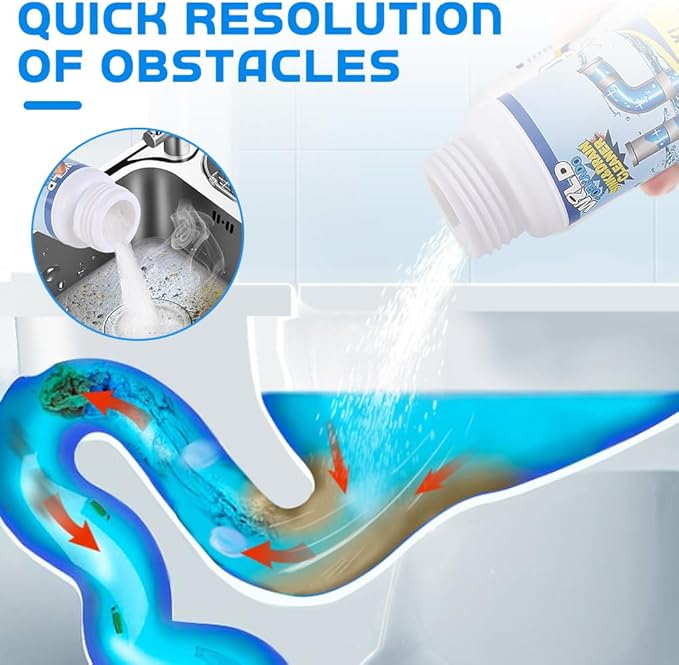 Sink Drain Cleaner, 2025 New Sink and Drain Cleaner, Multi-functional pipe unclogging agent, Powerful Sink Cleaner for Kitchen and Pipes Cleaning Tool (1PCS)